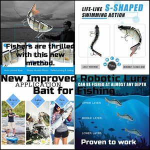Fishing Bait Robot Fish Lure Shark tank